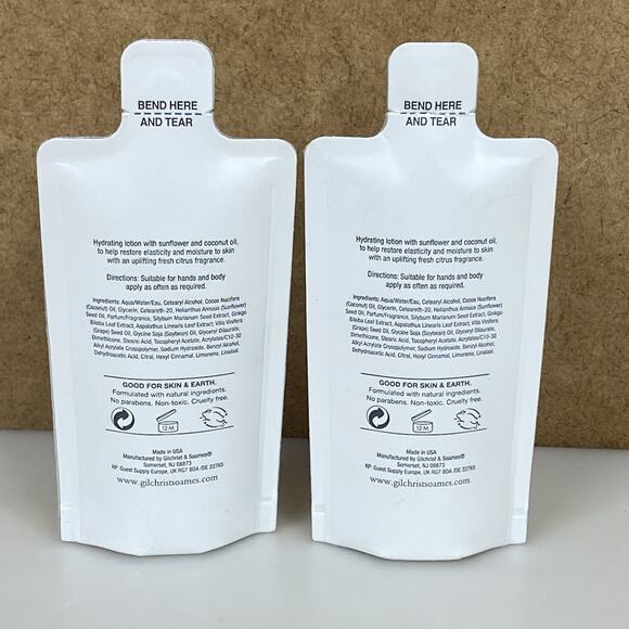 Gilchrist & Soames Travel Sz Cleansing Bars Lotion Shampoo Conditioner Lot of 7 - Picture 5 of 9